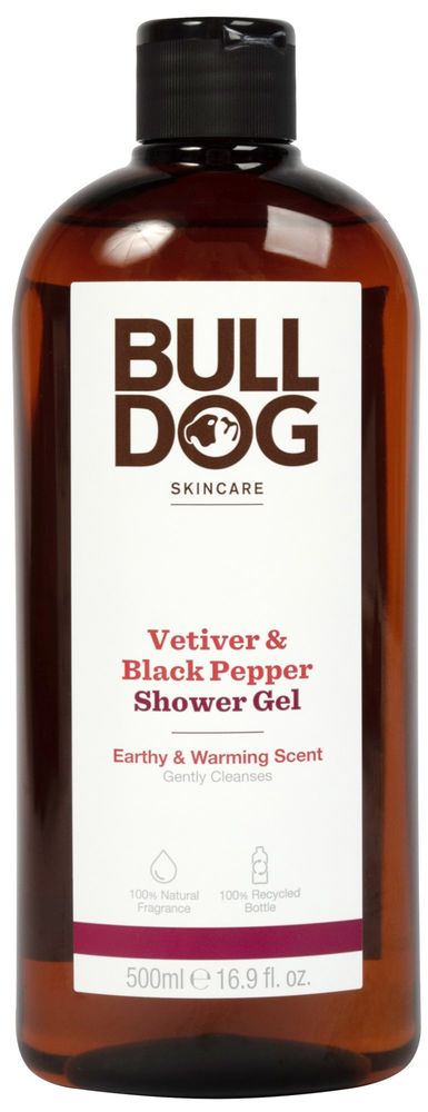 Bulldog Vetiver & Black Pepper Shower Gél 500 ml